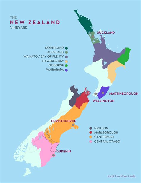 KSCUT System New Zealand|Regions of New Zealand .